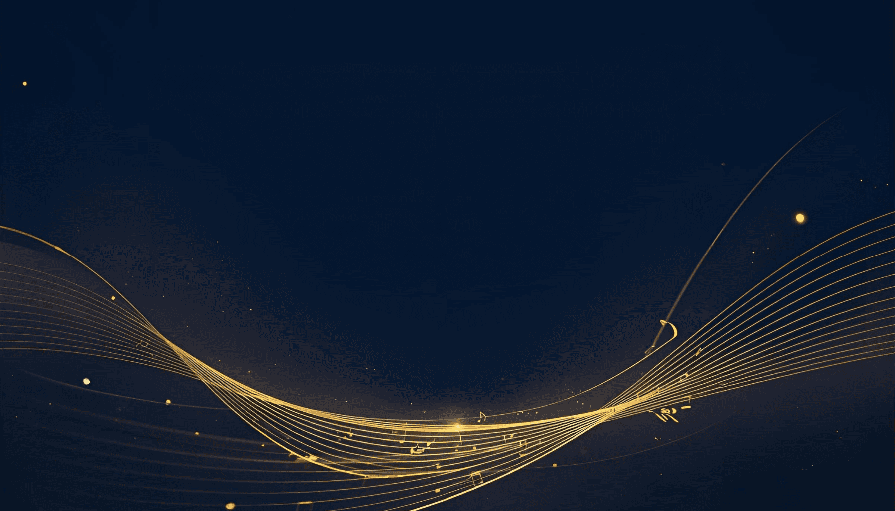 Navy and gold abstract lines