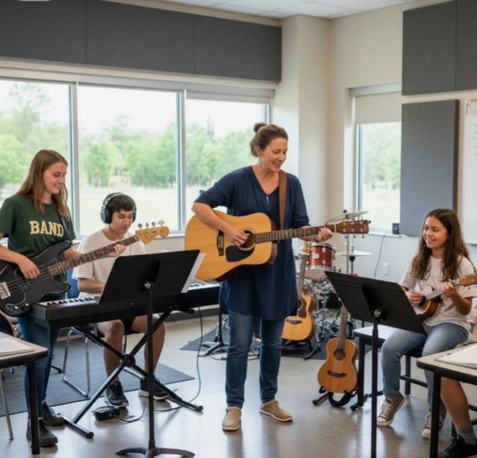 Teens music training